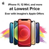 iPhone 11, 12 Mini, and more at Lowest Price Ever with Imagine's Apple Offers