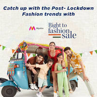 Catch up with the Post- Lockdown Fashion trends with Myntra Right To Fashion Sale.