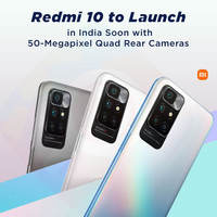 Redmi 10 to Launch in India Soon with 50-Megapixel Quad Rear Cameras
