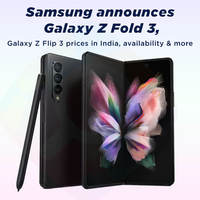 Samsung announces Galaxy Z Fold 3, Galaxy Z Flip 3 prices in India, availability & more