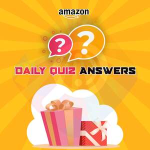 Amazon Daily Quiz Answers Today for 19th March 2026.