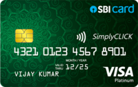 How to Get Life Time Free Simply Click Credit Card from SBI ?