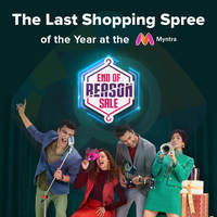 The Last Shopping Spree of the Year at the Myntra End of Reason Sale