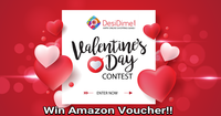 Valentine's Day Contest - Win Amazon Vouchers