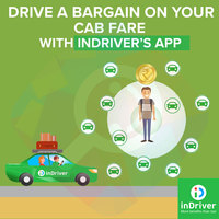 Drive a bargain on your Cab fare with inDriver’s App
