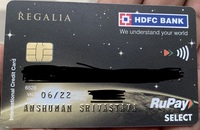 HDFC Bank launch 'RuPay Regalia' Credit Card | Lifetime Free Conversion | offers & cashback