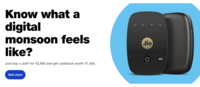 Jio offering ₹1500 Cashback on JioFi!