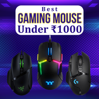 Best Gaming Mouse Under 1000 in India (2025)