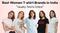 10 Best Women Tshirt Brands in India 2023 with Best Quality Material for Tshirts & Top Tshirt Trends
