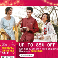 Tata Cliq Festival of Style Sale 22nd - 30th September 2022: Prebuzz Details & Discount Offers
