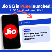 Jio 5G in Pune launched with Jio 5G For All welcome offer! 