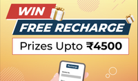 Win Free Recharge - Prizes Upto Rs.4500