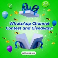 WhatsApp Channel Contest :  Win Amazon Voucher