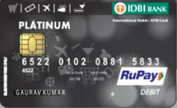No/Low cost Rupay platinum DC's.