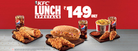 KFC ₹149 Lunch Meal offer is Back!