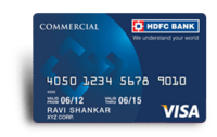 HDFC credit cards now on FD... Min 15K, only for new users...