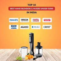 10 Best Hand Blenders & Mixers Under ₹2000 in India (2025)