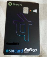 5%+1% Cashback on Amazon gv or other gv using SBI Phonepe RuPay Credit Card