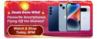 (Liveshop+) Chance to win coupon rewards on select smartphones (new rewards every 10 mins)
