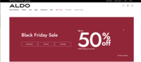 aldo black friday sale: 50% off