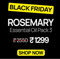 Soulflower-Black Friday Sale( Rosemary essential oil pack of 3)