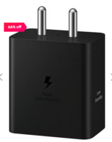 Samsung Original 25W Type C Travel Adaptor without Cable (Black)