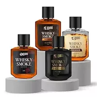 BEARDO Whisky Smoke Collectors Edition -Bourbon,Firebomb,Single Malt & Whiskey Smoke (50ml x 4) 