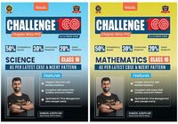Vedantu Challenge 100 Science & Mathematics Combo Books Set Of 2 For Class 10 | CBSE Chapter-wise PYQ with Solutions 