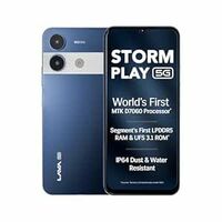 Lava Storm Play 5G (Frosty Blue, 6+6*GB RAM, 128GB Storage)