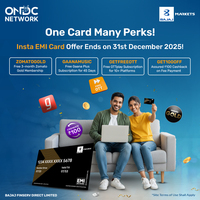 Unlock Free OTT, Zomato Gold, Gaana Plus & ₹1000 Cashback with Bajaj EMI Card!