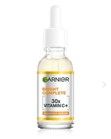 Garnier vitamin c face serum for skin brightening with 2% niacinamide &0.5% salicylic 