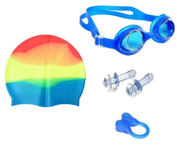 Swimming Set for Kids (Swim Combo, Cap, Google, Earplug)