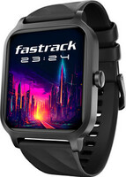 Fastrack Revoltt FS1-1.85''| Advanced Blazing Fast UI Smartwatch  (Black Strap, Free Size)