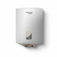 Amazon--Hindware Smart Appliances Xceed Plus 25 L Storage water heater Geyser with Glass-Lined Tank, 5 Star rating and Temperature control knob(White and Grey)