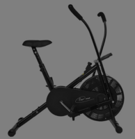 First Choice FC 110 Air Bike Exercise Cycle with Moving or Stationary Handle | Weight Capacity 110KG