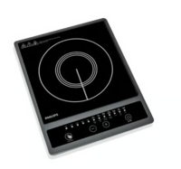 Philips Home Induction Cooktop (1300W, HD4934/00, Black)