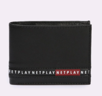 Netplay Men Leather Bi-Fold Wallet