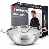 Bergner 3.1L Stainless Steel Kadai