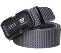 KALSI Men Black Nylon Belt 