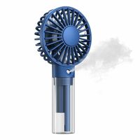 TOPK Portable Misting Fan - Rechargeable Handheld Personal Spray Water Mist Fan [Apply 10% Discount Coupon]