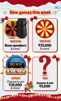 Amazon Funzone Weekly Games (Spin & Win, Quiz, Jackpot)*
