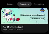 Samsung Wallet Dhamaka Offer is coming again

Be ready on 23 December

A free Amazon gift card worth ₹100, ₹250, or ₹500 may be available, so Samsung phone users stay ready