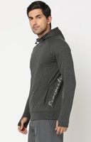 Teamspirit Raglan-Sleeved Hoodie with Thumb Hole 