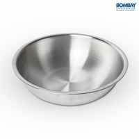 Stainless Steel Tasra, Triply Kadai Without Handle 26 cm | 2.5 Litre(location specific)