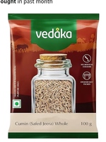 Amazon Brand Vedaka Cumin (Safed Jeera) Whole 100g