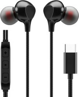 Kratos type c earphone wired headphone earphone Wired  (Black, In the Ear)