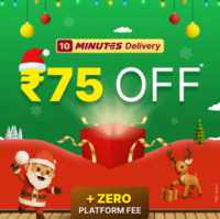 User specific - Forgot a gift? Get in 10 mins  Extra ₹75 Off on Christmas!      