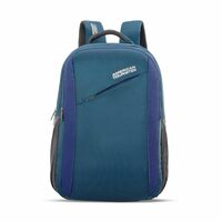 American Tourister Martt+ 02, 30L Laptop Backpack, Office Bag, Backpack Bag For Man and Women With Rain Cover, Ergo Back and Air Groove, Navy Blue