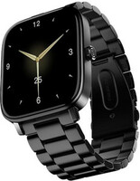 Noise Icon 2 Elite Edition 1.8'' Display with Metallic Body and Bluetooth Calling Smartwatch  (Elite Black Strap, Regular)