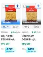 Swiggy Instamart Deal Rush: Haldiram Namkeen at Upto 51% Discount 